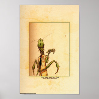 Det är en buggvärld där ute poster