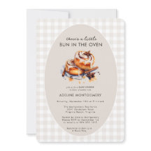 Det är en bulle i ugnen - neutral baby shower