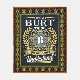 Det är en Burt Sak du inte kunde förstå Fleecefilt