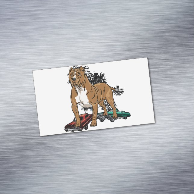 Det är en Cali Sak Magnetiska Visitkort (In Situ)