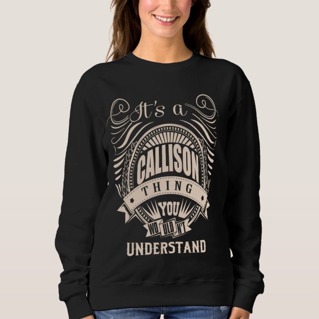 Det är en CALLISON Sak-gåva T Shirt (Framsida)