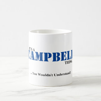 DET är en CAMPBELL SAK! Du skulle för att inte Kaffemugg
