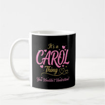 Det är en Carol-grej Rosa Guld Kvinnor Present