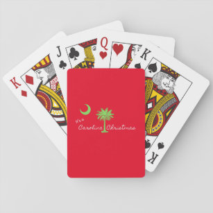 Det är en Carolina jul South Carolina Helgdag Casinokort