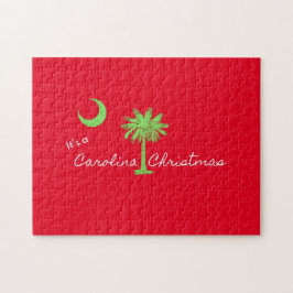 Det är en Carolina jul South Carolina Helgdag Pussel