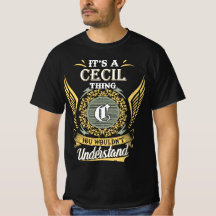 Det är en Cecil-grej du inte kan förstå