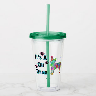 Det är en Chi-sak Akryl Tumbler Take Away Mugg