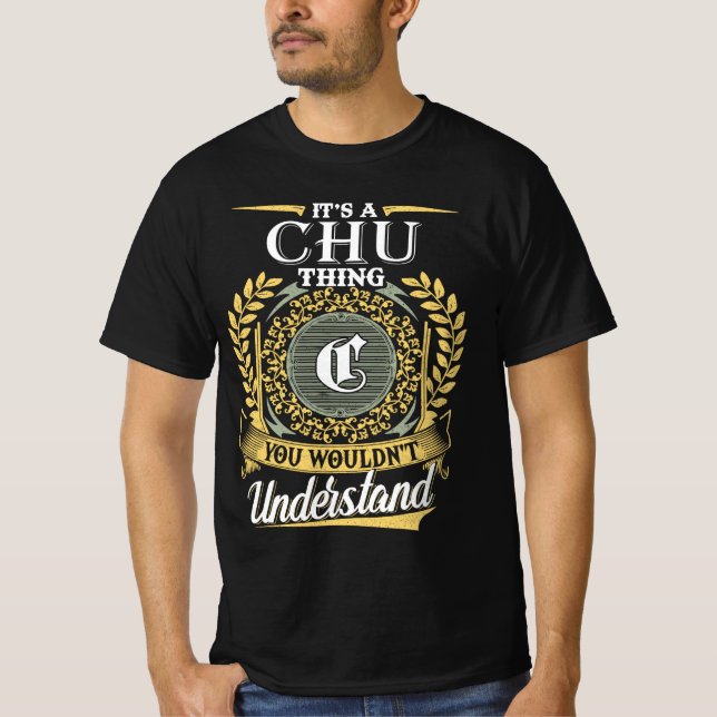 Det är en Chu-grej du inte kan förstå T Shirt (Framsida)