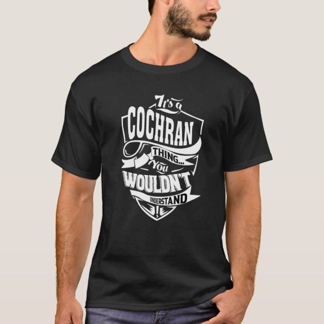Det är en Cochran Sak T Shirt (Framsida)