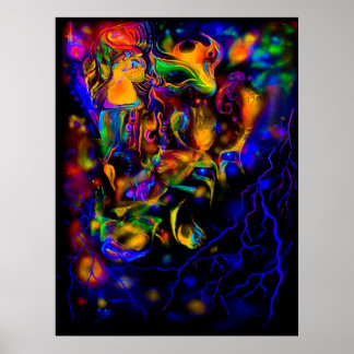 Det är en Crazy Local Poster