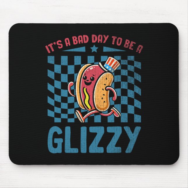 Det är en D-dag att vara en Glizzy 4 juli  Musmatta (Framsidan)