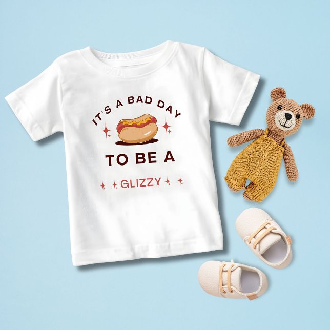 Det är en dålig dag att vara en glizzy hotdog t shirt (Skapare uppladdad)