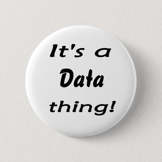 Det är en datasak! knapp (Framsida)