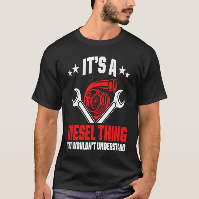 Det är en Diesel Sak du inte skulle förstå. T Shirt (Framsida)