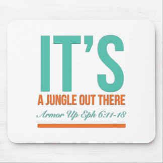 Det är en djungel där ute musmatta