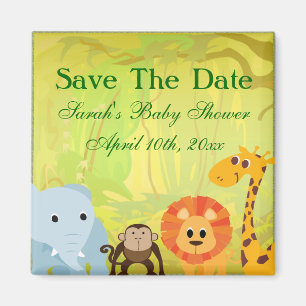 Det är en djungelbaby shower magnet