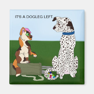 DET ÄR EN DOGLEG LÄMNAT MAGNET