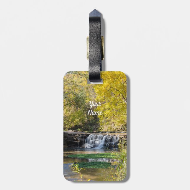 Det är en Dogwood Waterfall Bagagebricka (Baksidan Lodrät)