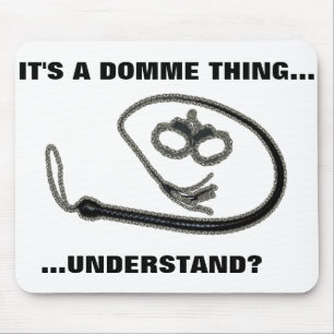 DET är en DOMME-SAK Musmatta