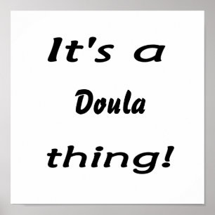 Det är en doulasak! poster