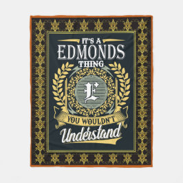 Det är en Edmonds Sak du inte kunde förstå Fleecefilt