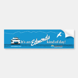 Det är en Edmonds sort av dagen Bildekal