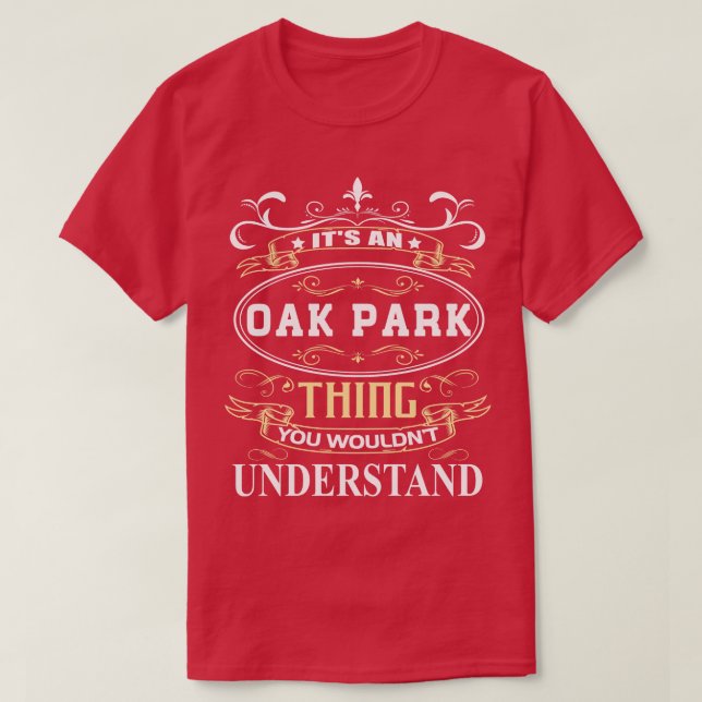 Det är en ekpark du skulle förstå t shirt (Design framsida)