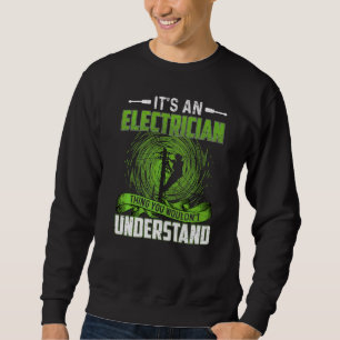 Det är en elektriker-grej Elektriker Lång Ärmad Tröja