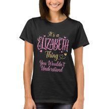 Det är en Elizabeth-sak Rosa Guld Kvinnor Present