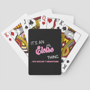 Det är en Eloise sak du inte skulle förstå Casinokort