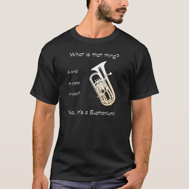 Det är en Euphonium Tee Shirt (Framsida)
