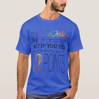 Det är en Eurovision-sak retro T Shirt