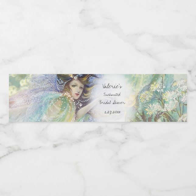 Det är en Fairy Lycklig Möhippa Vattenflaskor Etikett (Singel etikett)