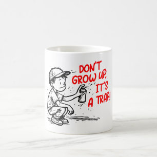 Det är en fälla kaffemugg