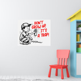 Det är en fälla poster