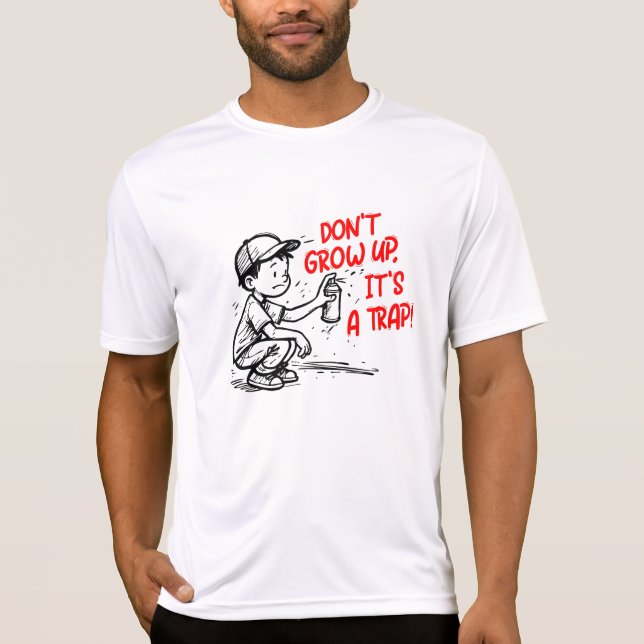Det är en fälla t shirt (Framsida)