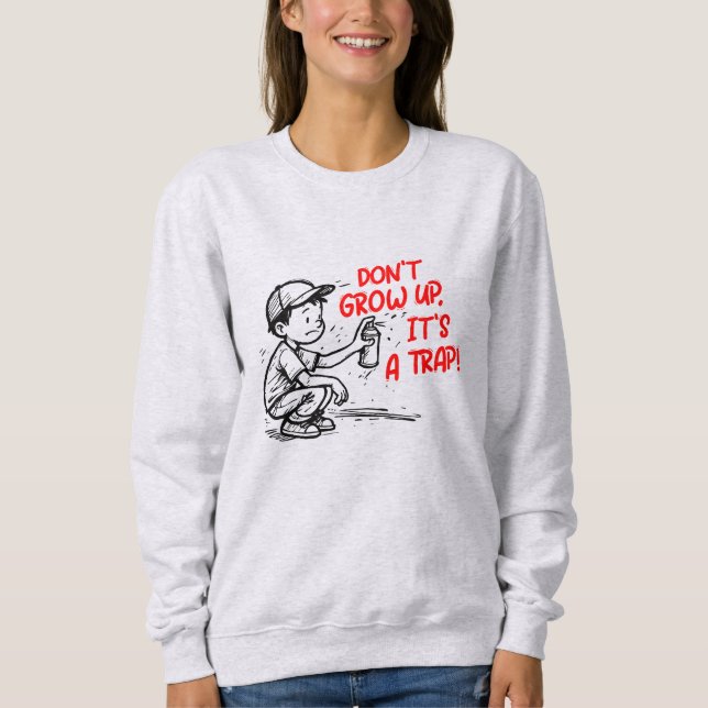 Det är en fälla t shirt (Framsida)