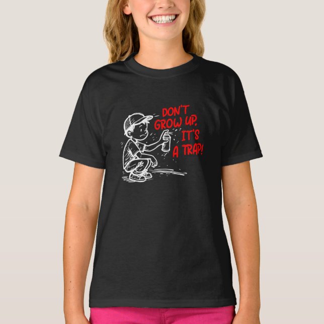 Det är en fälla t shirt (Framsida)