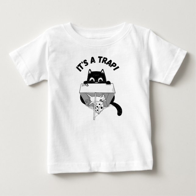 Det är en fälla  t shirt (Framsida)