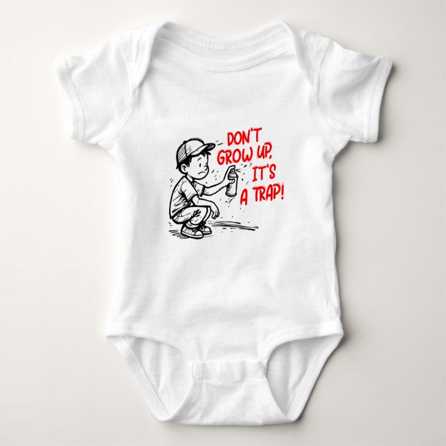 Det är en fälla t shirt (Framsida)