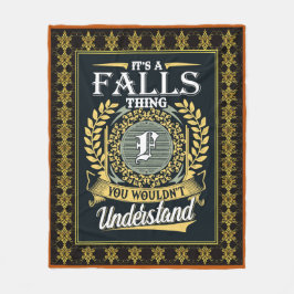 Det är en Falls Sak du inte kunde förstå Fleecefilt