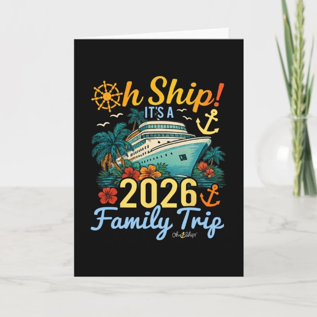 Det Är En Familjeresa 2026  Kort (Framsida)