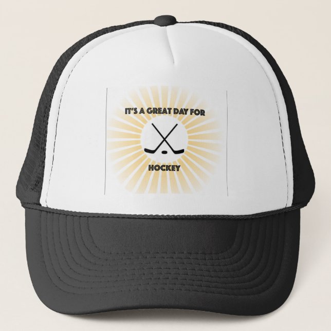 Det är en fantastisk dag för hockeyhatt keps (Framsida)