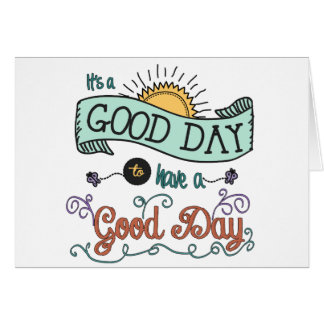 Det är en färgrik bra dag vid Jan Marvin Hälsningskort