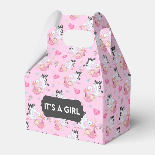Det är en Favoritbox för Stork Baby Presentaskar (Framsidan Sidan)