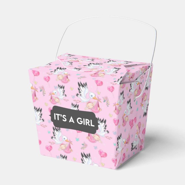 Det är en Favoritbox för Stork Baby Presentaskar (Framsidan Sidan)