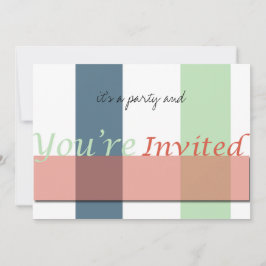 Det är en fest inbjudningar