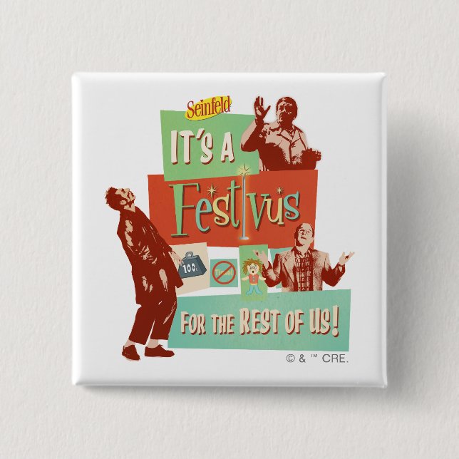 Det är en Festivus för resten av oss Knapp (Framsida)