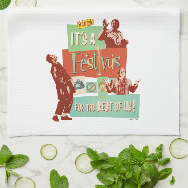 Det är en Festivus för resten av oss Kökshandduk (Vikta)