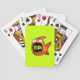 Det är en fisk spel kort